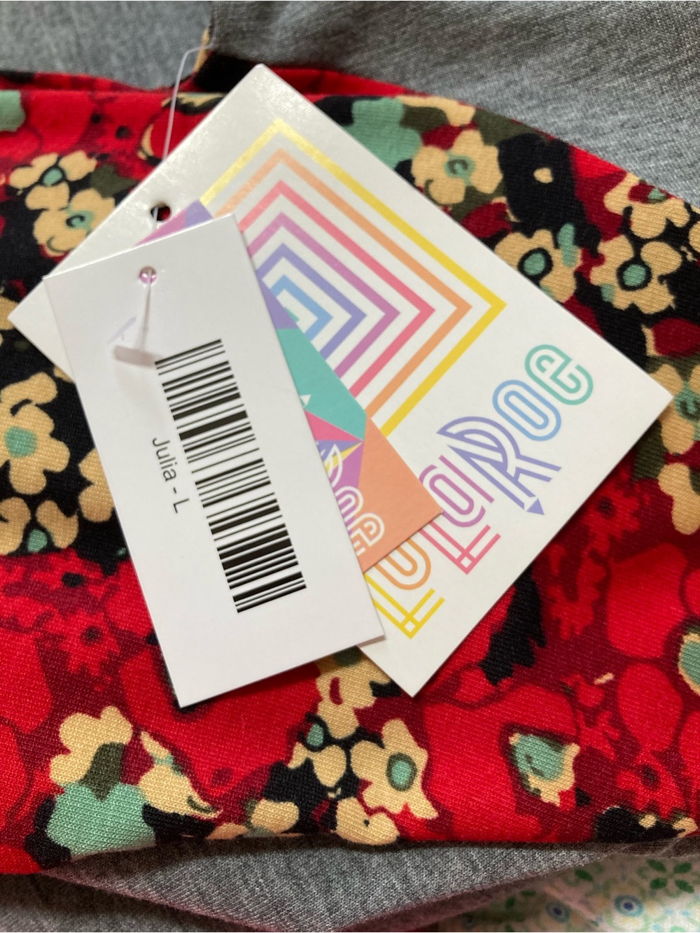 LuLaRoe Julia Dress - Picture 4 of 6